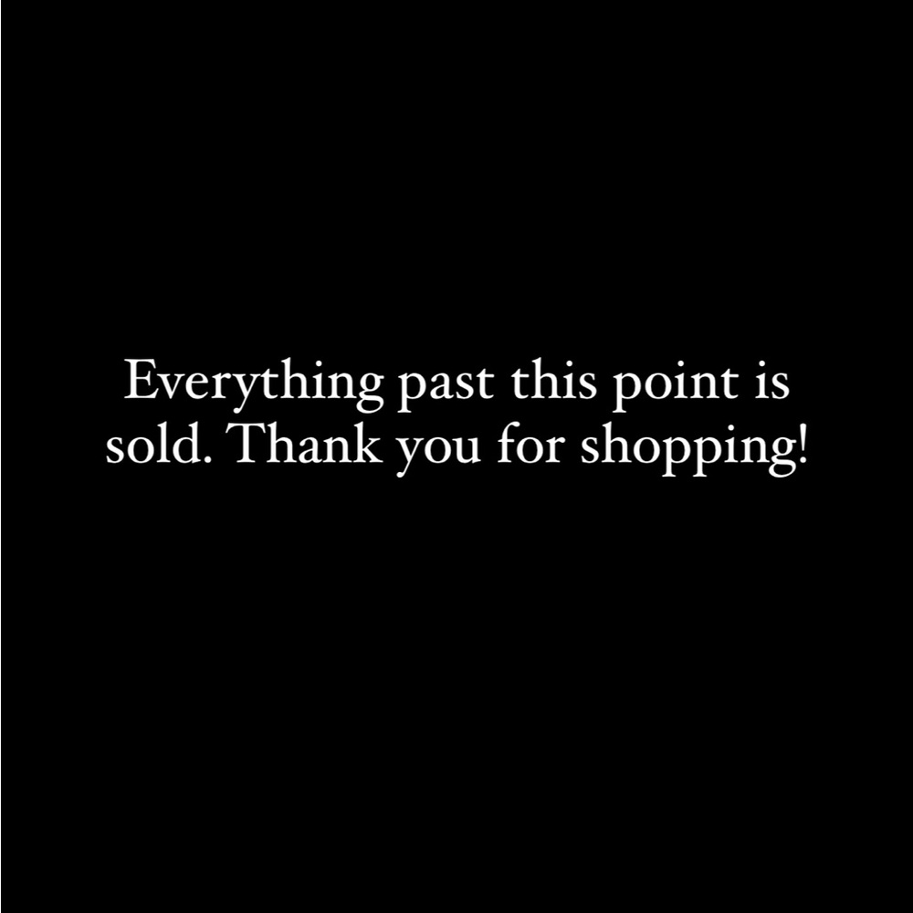 Thanks for shopping!
